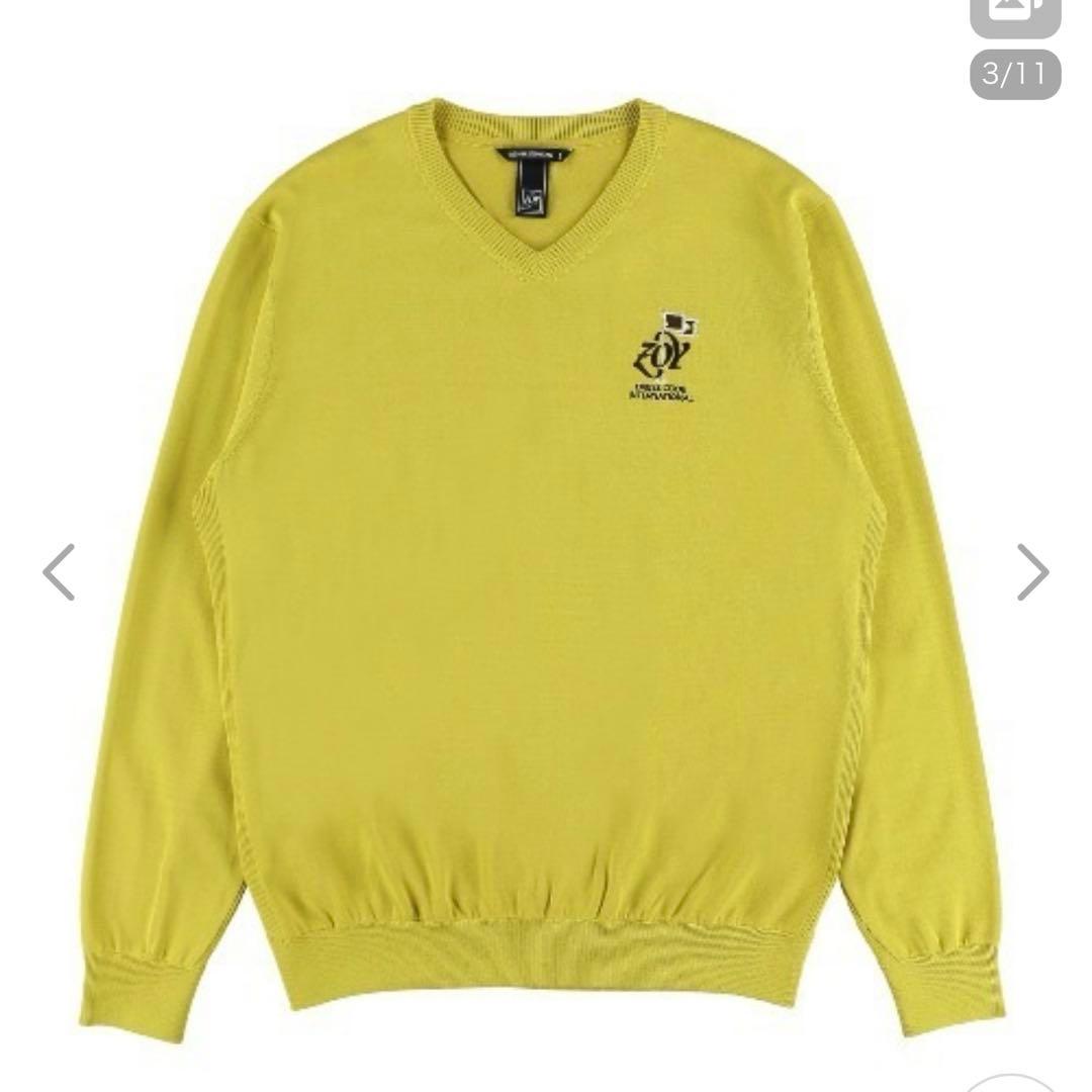 美品☆定価2.8万円☆近年モデル☆ゾーイ☆セーター☆イエロー☆Lサイズ☆