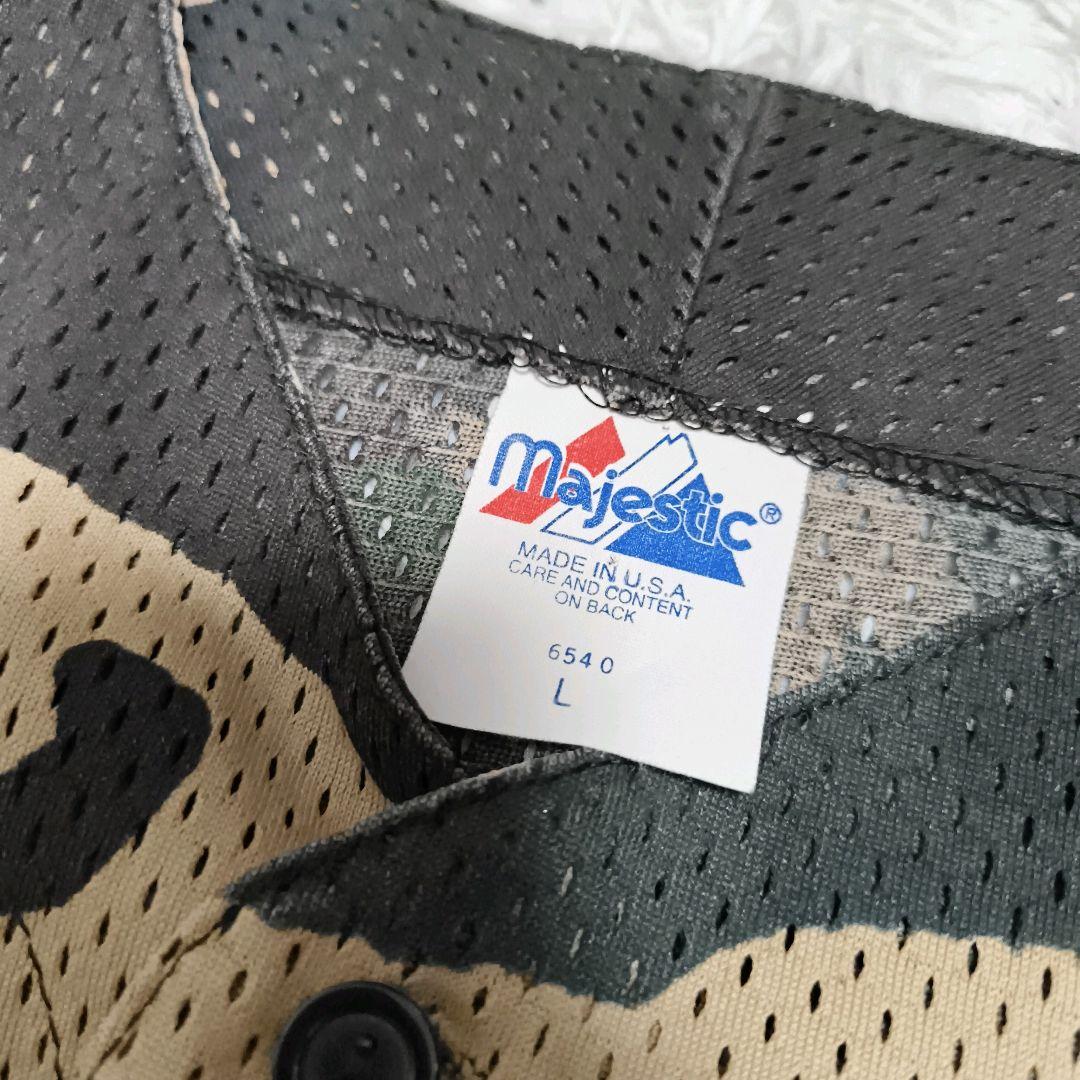 USA製 ニューヨークヤンキース カモフラ シャツ