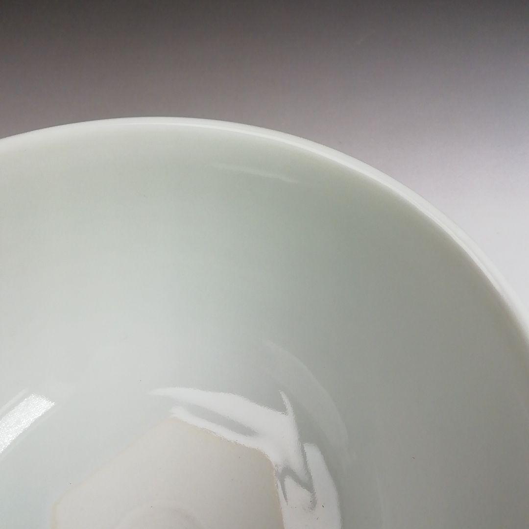 Ｓ９２２　茶碗　『染付馬絵』『平安　寺尾陶象 造』　共箱　抹茶碗　茶道具