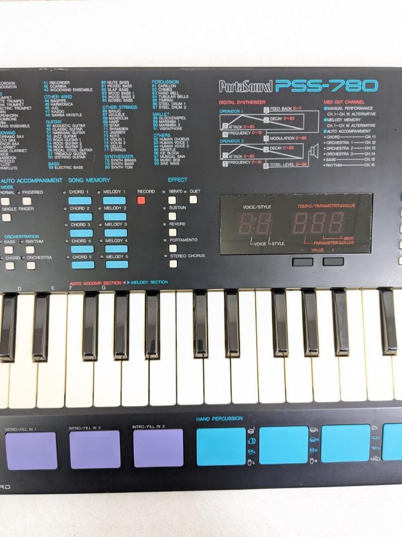 YAMAHA PSS-780 電子ピアノ シンセサイザー