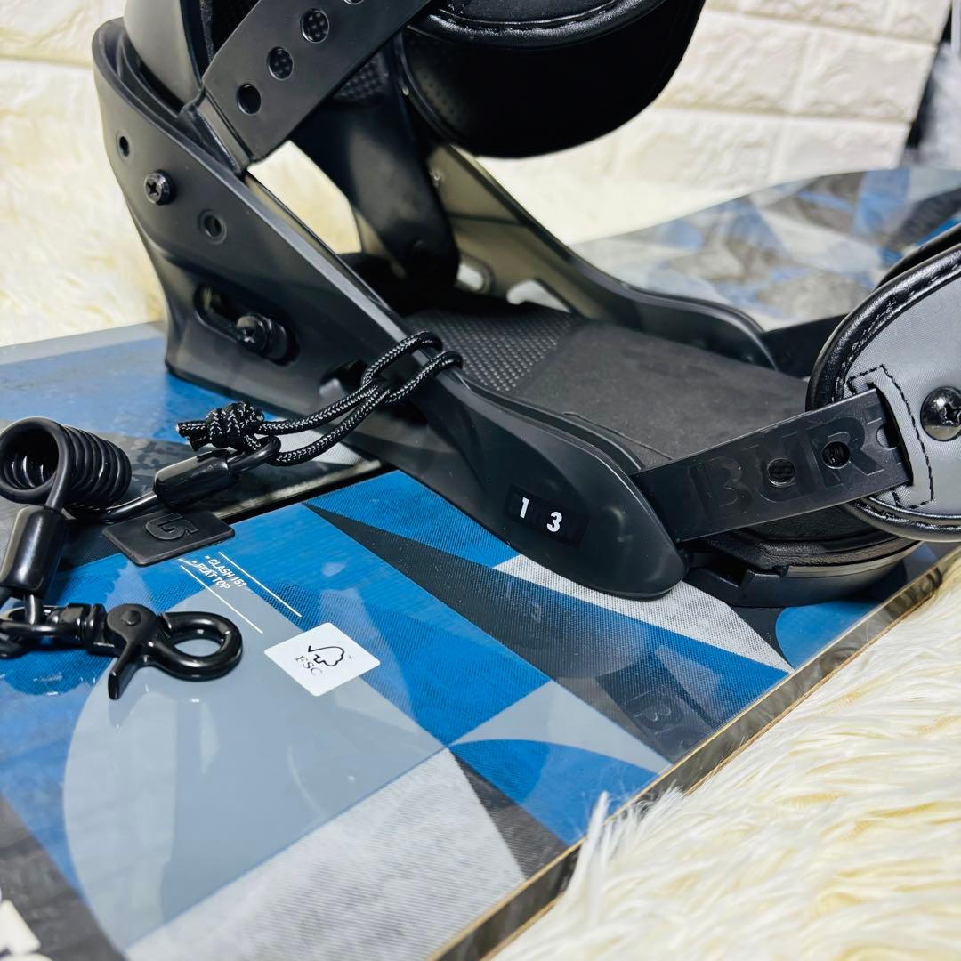 【セット】　BURTON CRASH 151cm FREE STYLE M