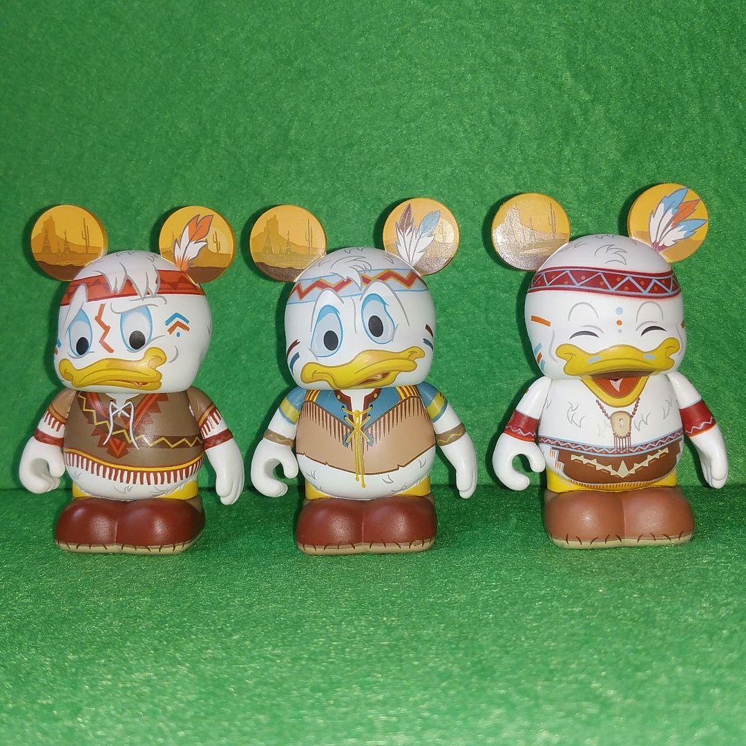 ディズニー　バイナルメーション　フィギュア　ヒューイ　デューイ　ルーイ　ワイルド