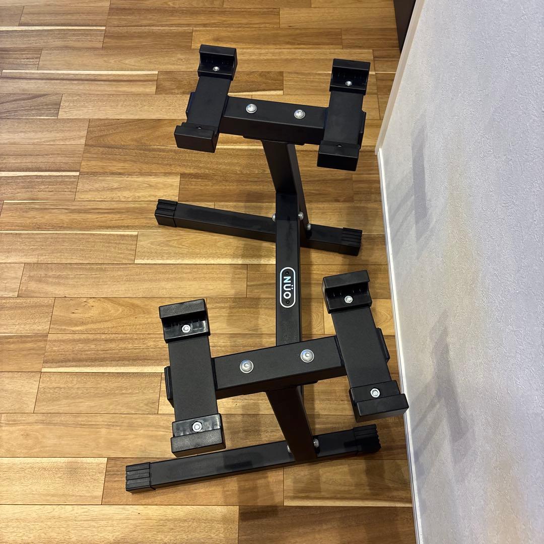 NUO フレックスベル　32kg 4kg刻み　ダンベルスタンド　可変式ダンベル