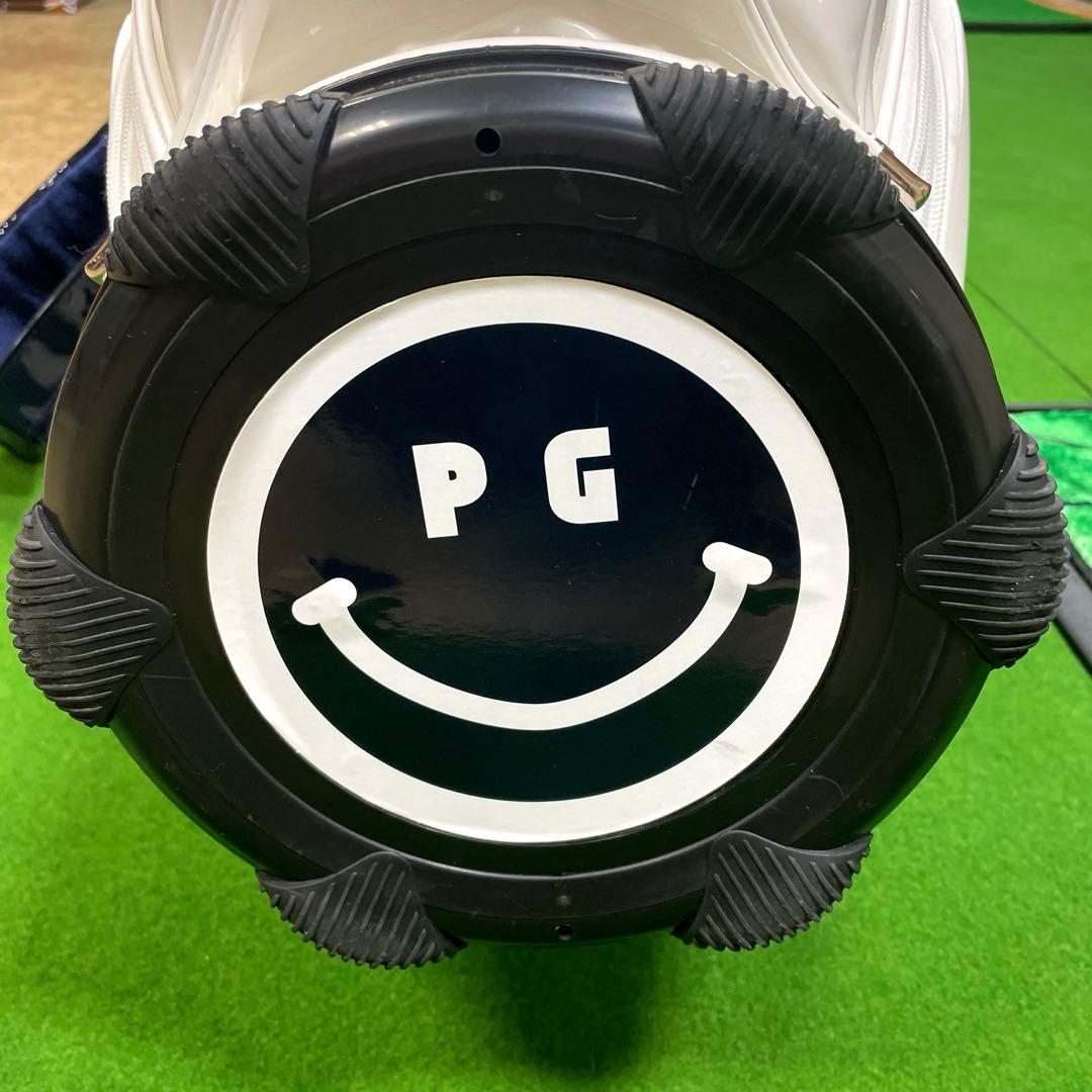 ゴンザレス　　値下げ！パーリーゲイツ　定番　エナメルキャディバッグ