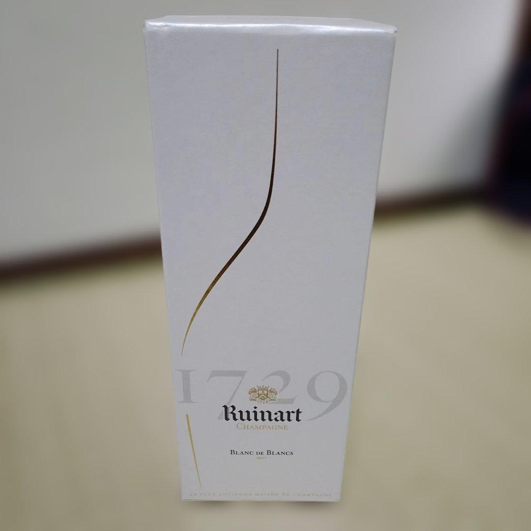 美品箱付きRuinart Blanc de Blancs シャンパン 1729年