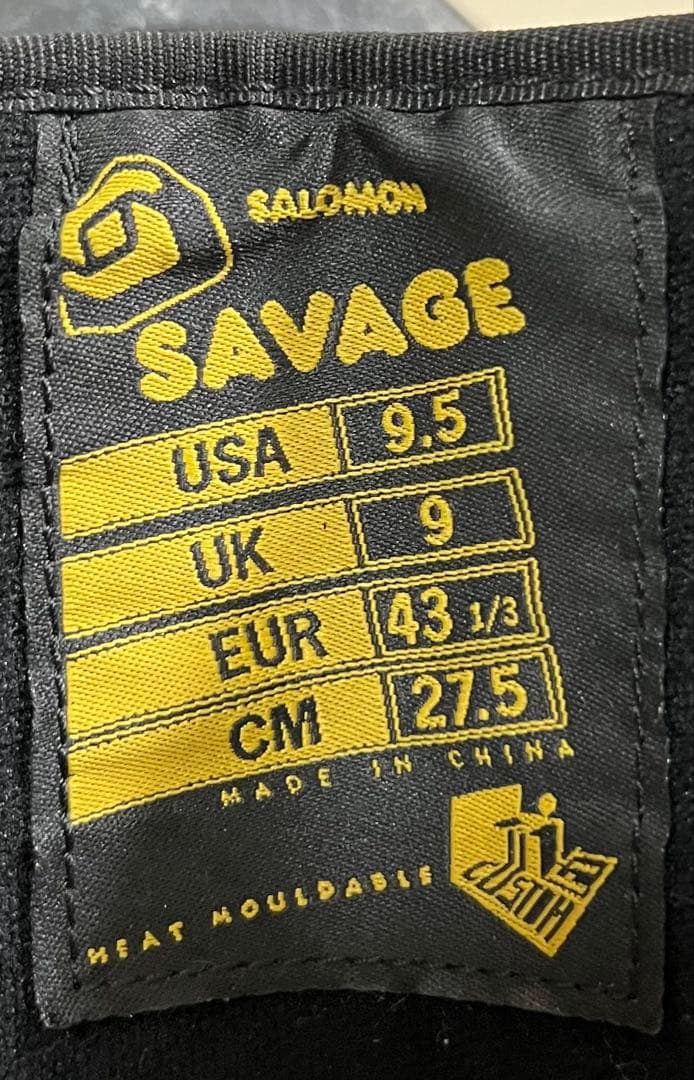 【即日発送】SALOMON サロモン SAVAGE サーベイジ27.5cm