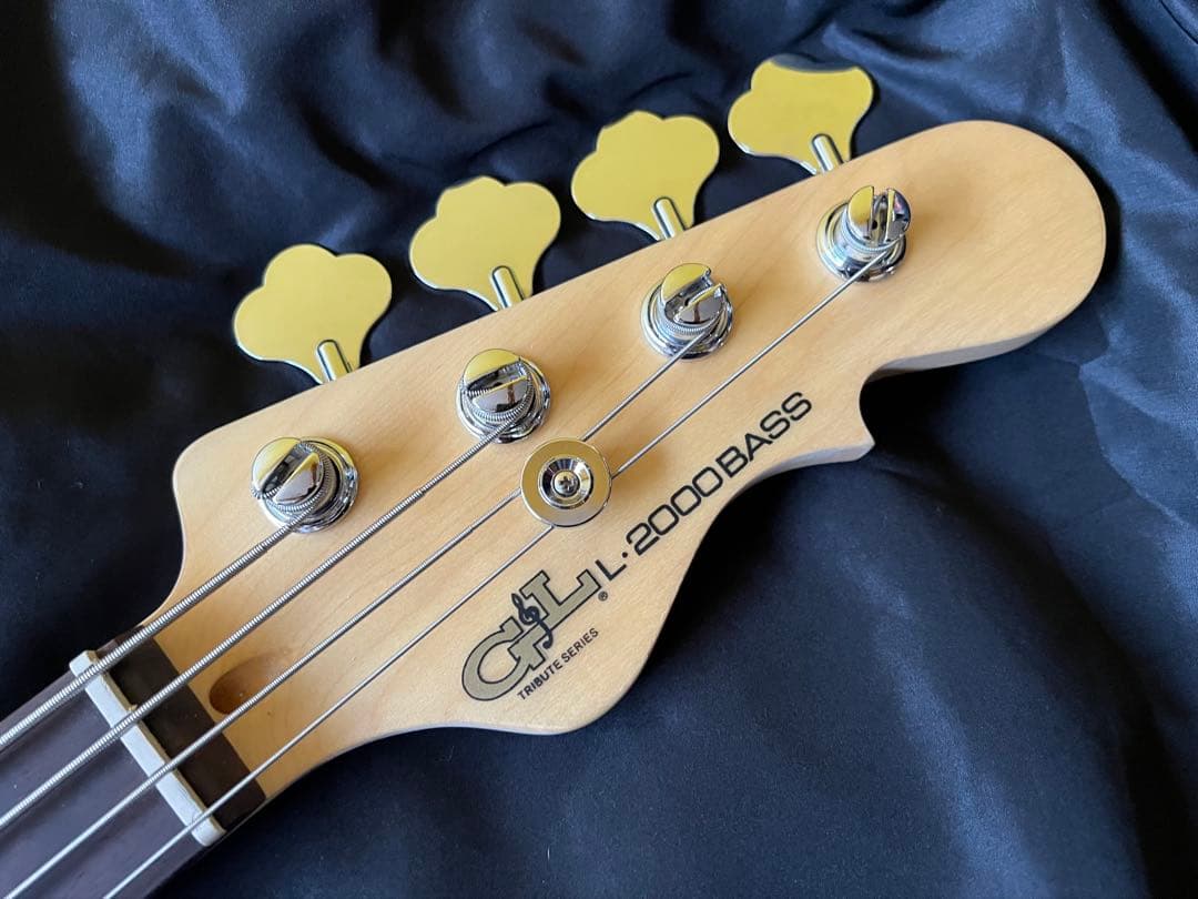 G&L L-2000 エレキベース TRIBUTE ブラック美品　少々難あり