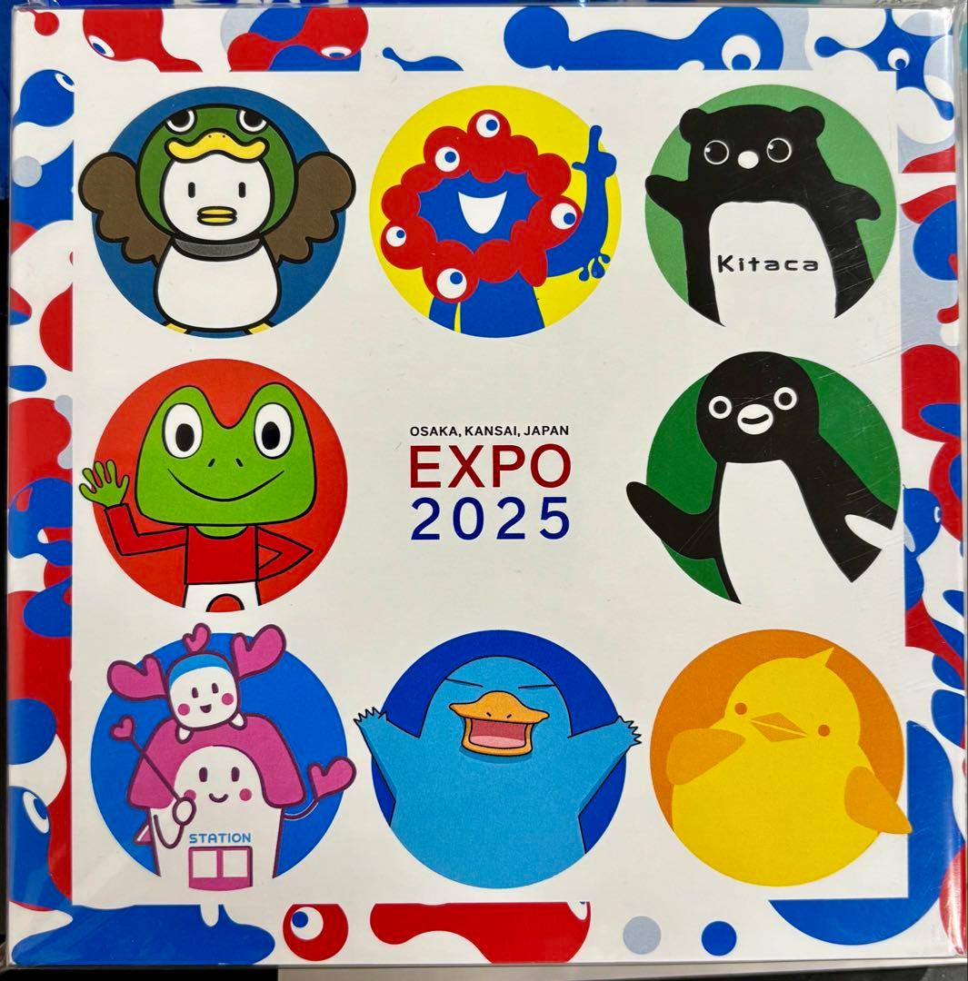大阪 万博 JR 7キャラクター ミャクミャク イコちゃん 通販限定 ピンバッジ