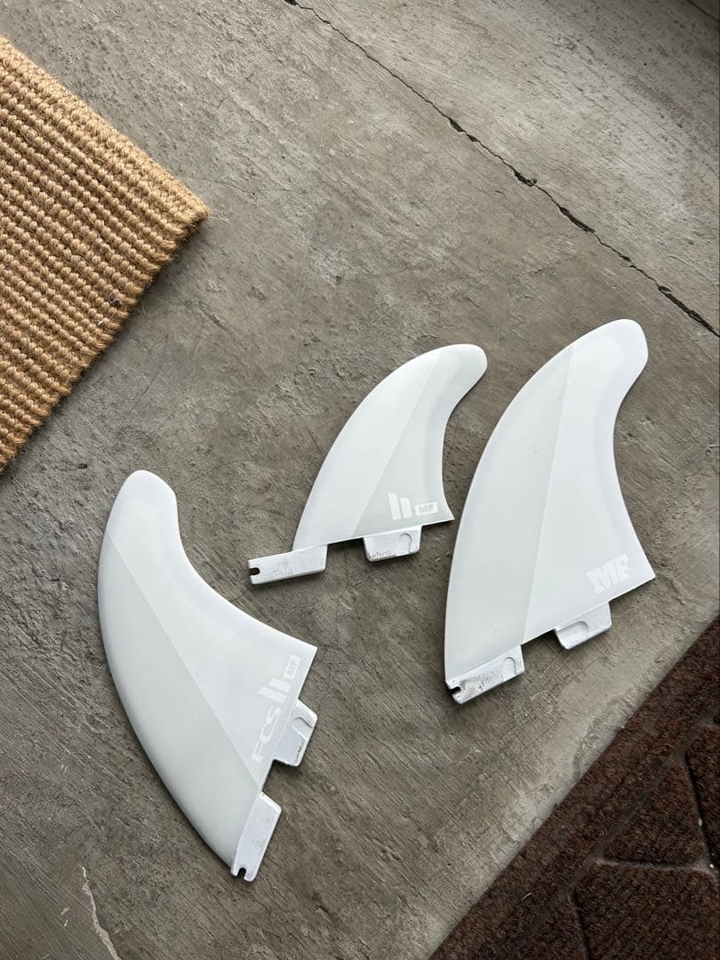 FCS MF ホワイトフィン 3点セット