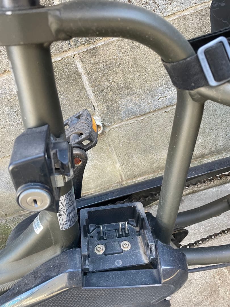 ジャンク品YAMAHA PAS Kiss 電動アシスト自転車 チャイルドシート付