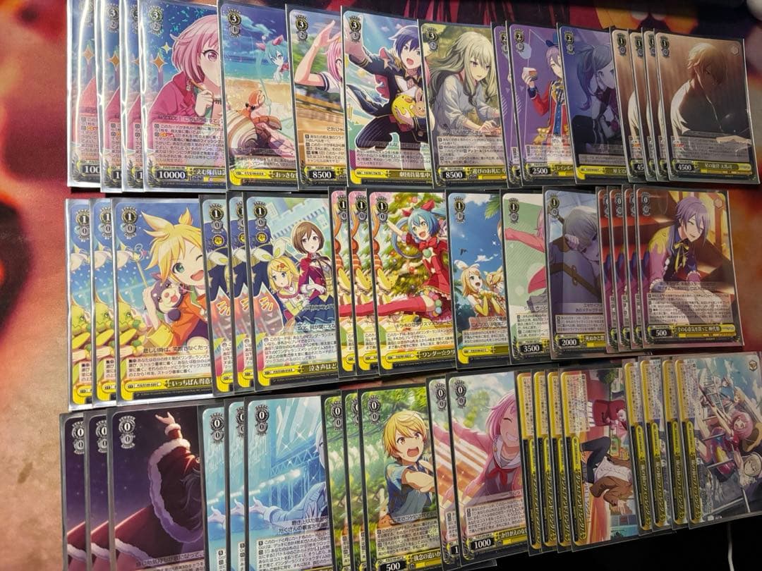 値下げ可能　ヴァイス プロセカ　8チョイス　デッキ