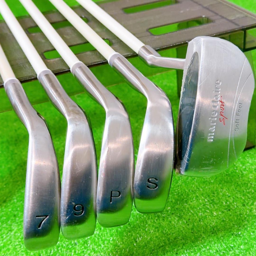 未使用品あり！　marie claire レディースゴルフ 8本 初心者 L