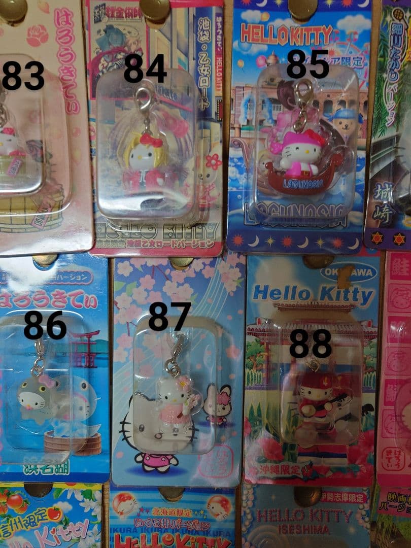 ハローキティ　ご当地　キーホルダー