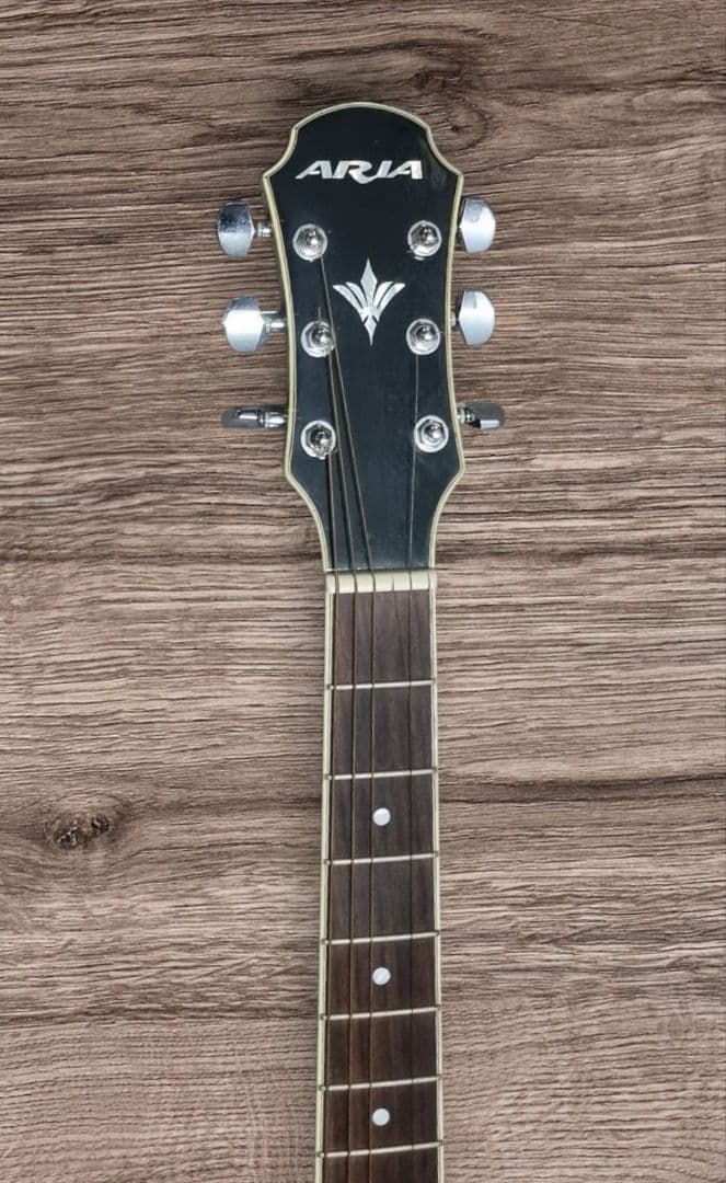 アリア ARIA FET-380 BL3 アコースティックギター ケース付