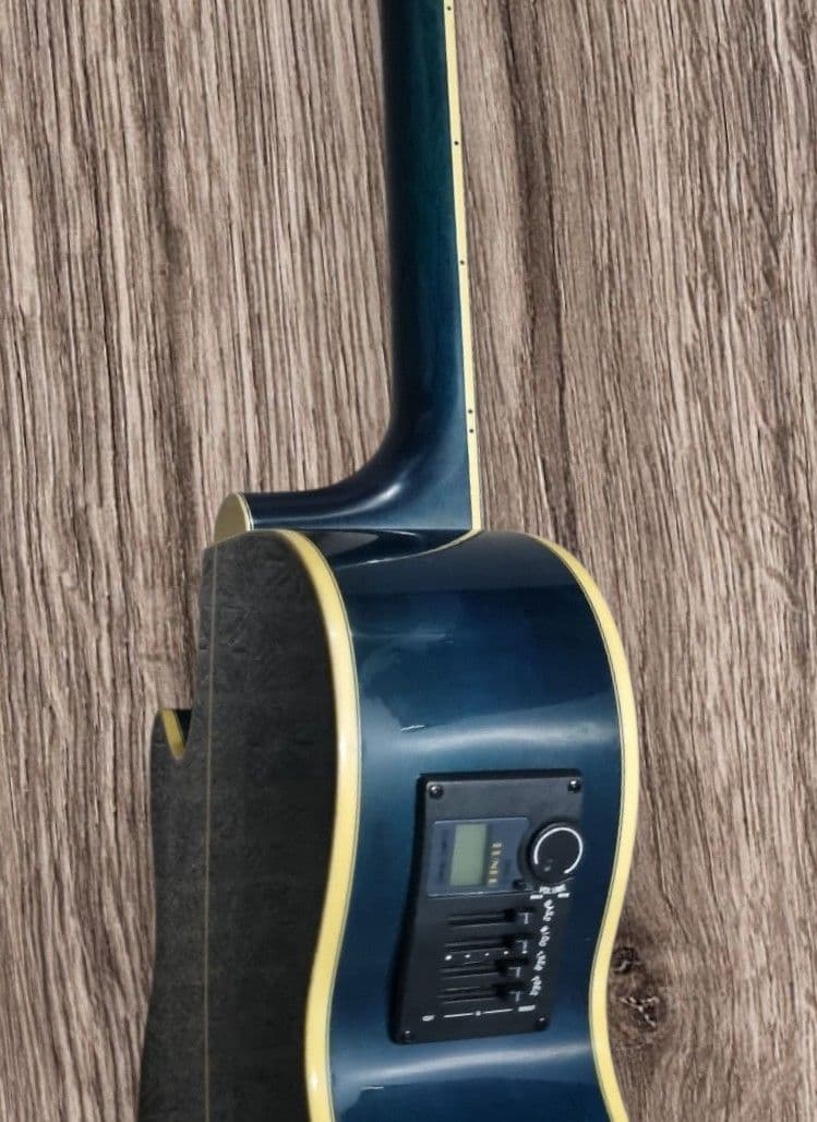 アリア ARIA FET-380 BL3 アコースティックギター ケース付