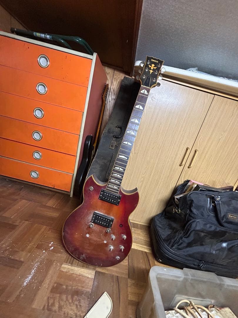 エレキギター レッド ダブルコイル