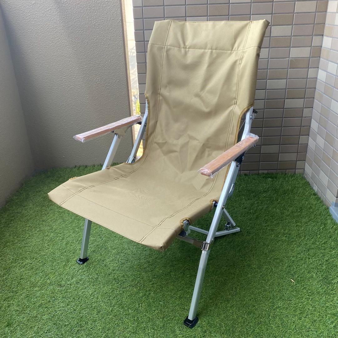 【新品スノーピークOEM品】ローチェア30 カーキ 3脚セット
