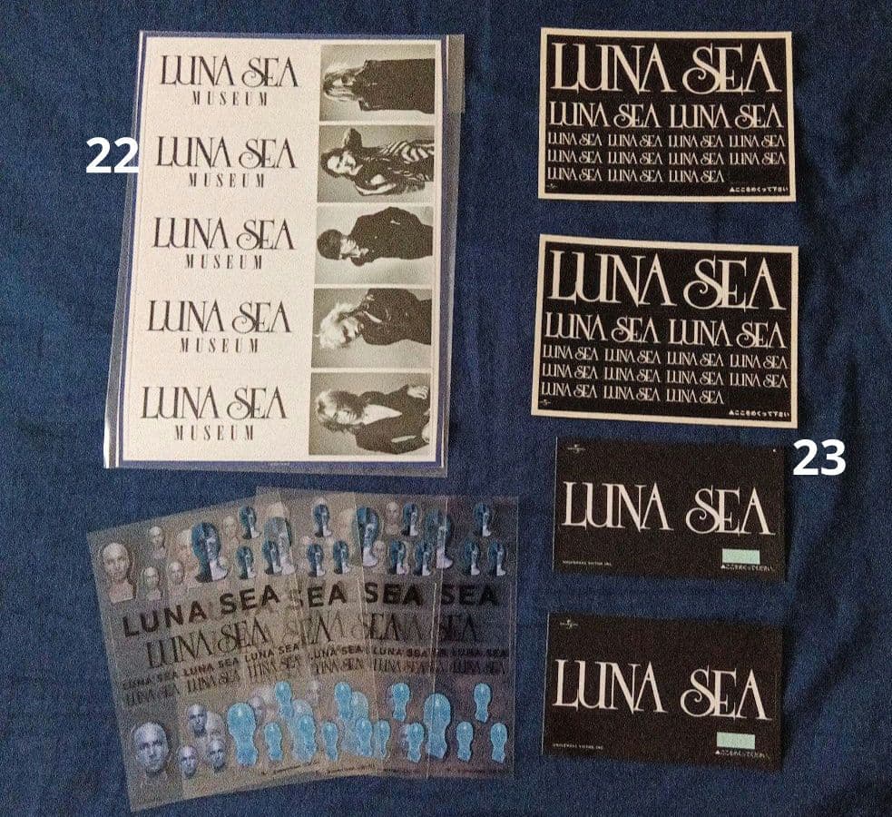 バラ売り可★LUNA SEA ステッカー28枚まとめ売り