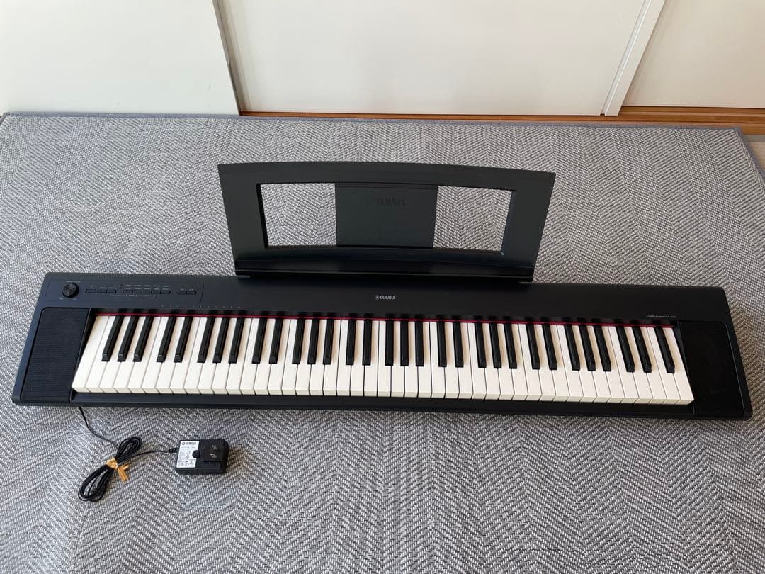 YAMAHA 電子ピアノ　piaggero NP-32 取扱説明書あり