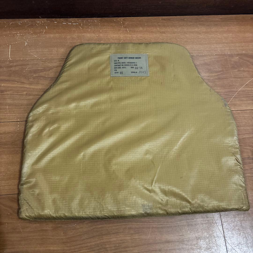 米軍実物 CMU-37/P ボディアーマー　ソフトアーマー サイズM ②