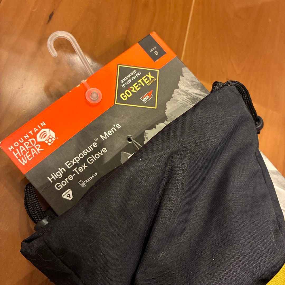 新品マウンテンハードウェア プリマロフト ゴアテックスグローブ S