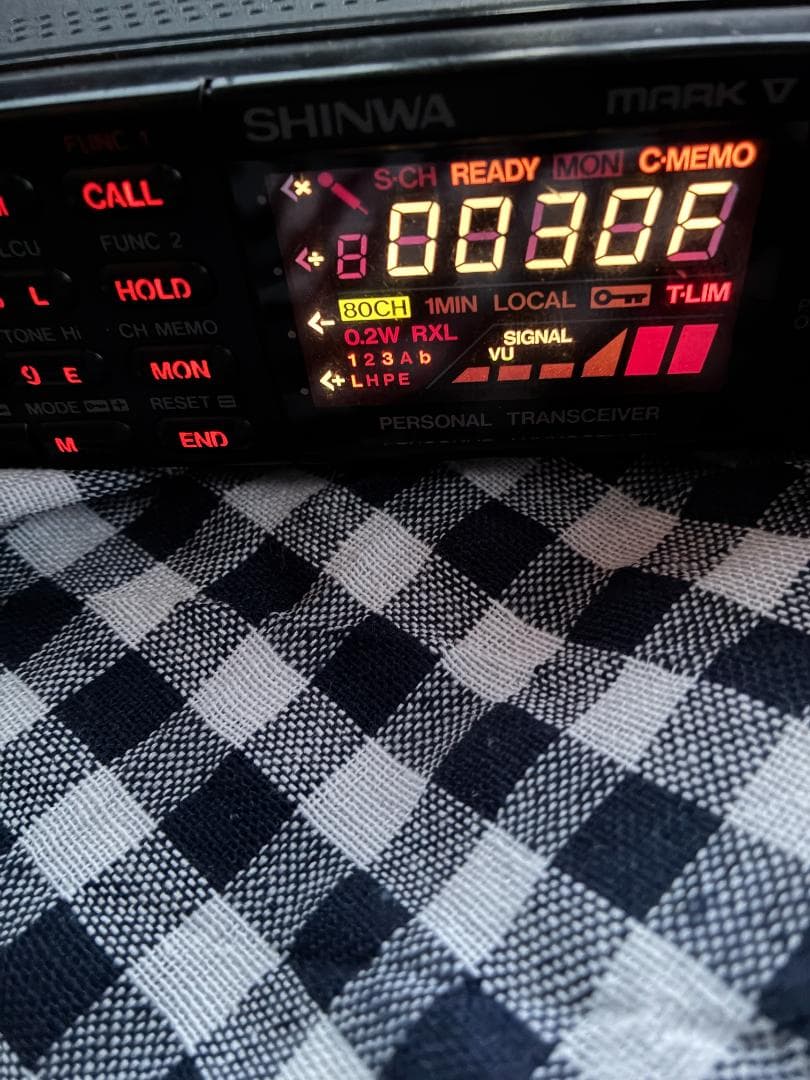 【ジャンク】パーソナル無線機　SHINWA　SC905GV　SP機　箱・おまけ有