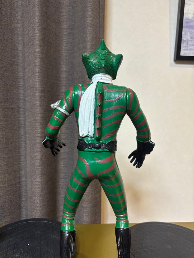 全高43cm 巨大フィギュア 仮面ライダーアマゾン パチソフビ 無版権