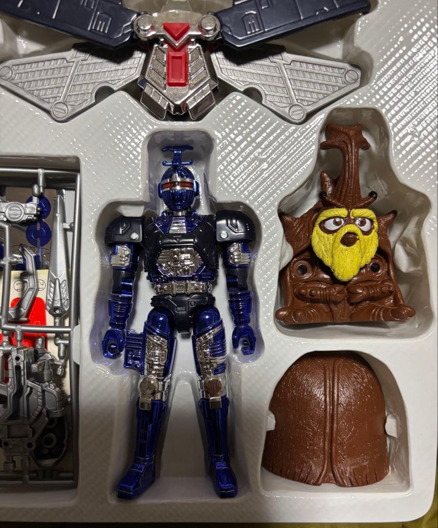 【美品】重甲ビーファイター　スーパーブルービート　メタリックヒーローシリーズ5