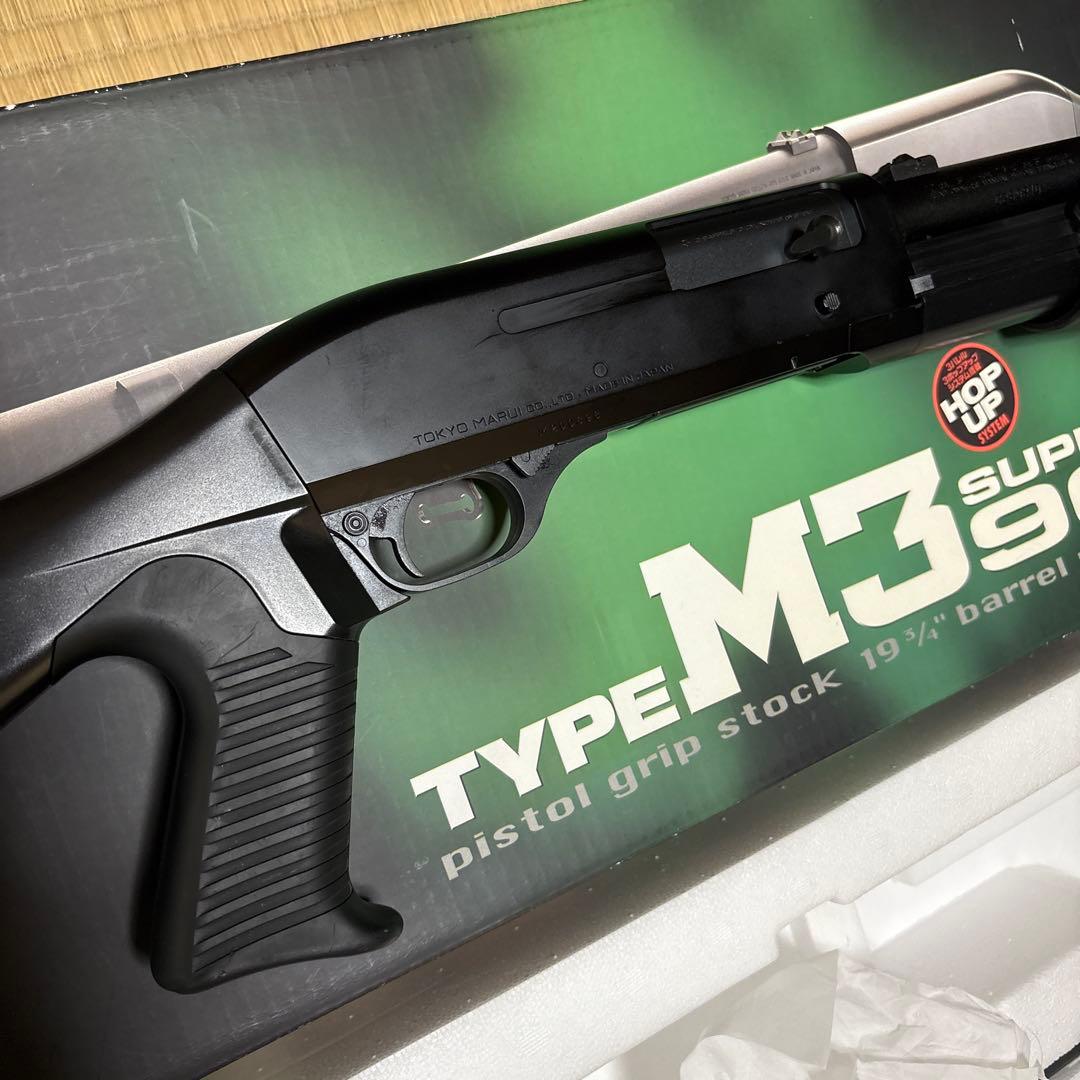 東京マルイ エアーコッキング ショットガン M3 スーパー90 おまけ付き