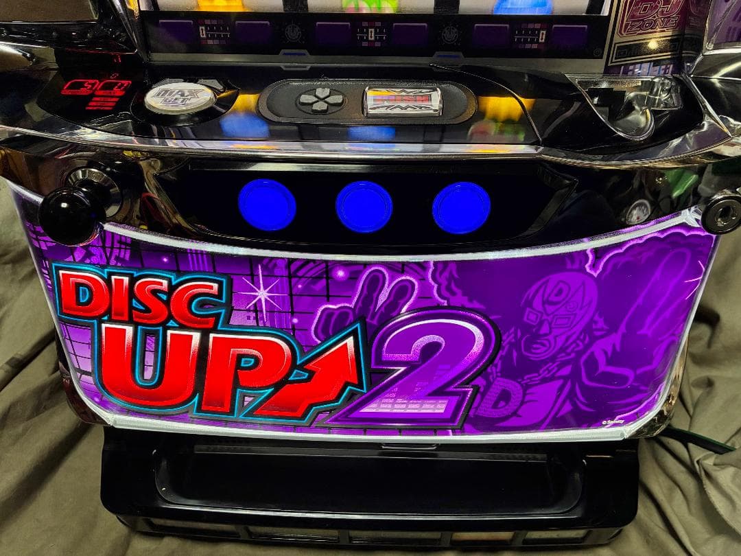 パチスロ ディスクアップ2 （不要機取り付け済）☆たのメル便送料込