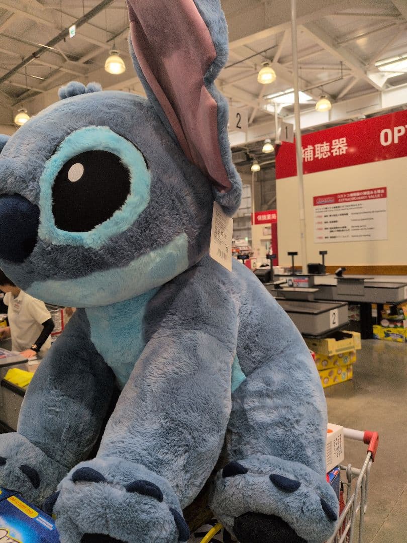 大きいスティッチぬいぐるみ