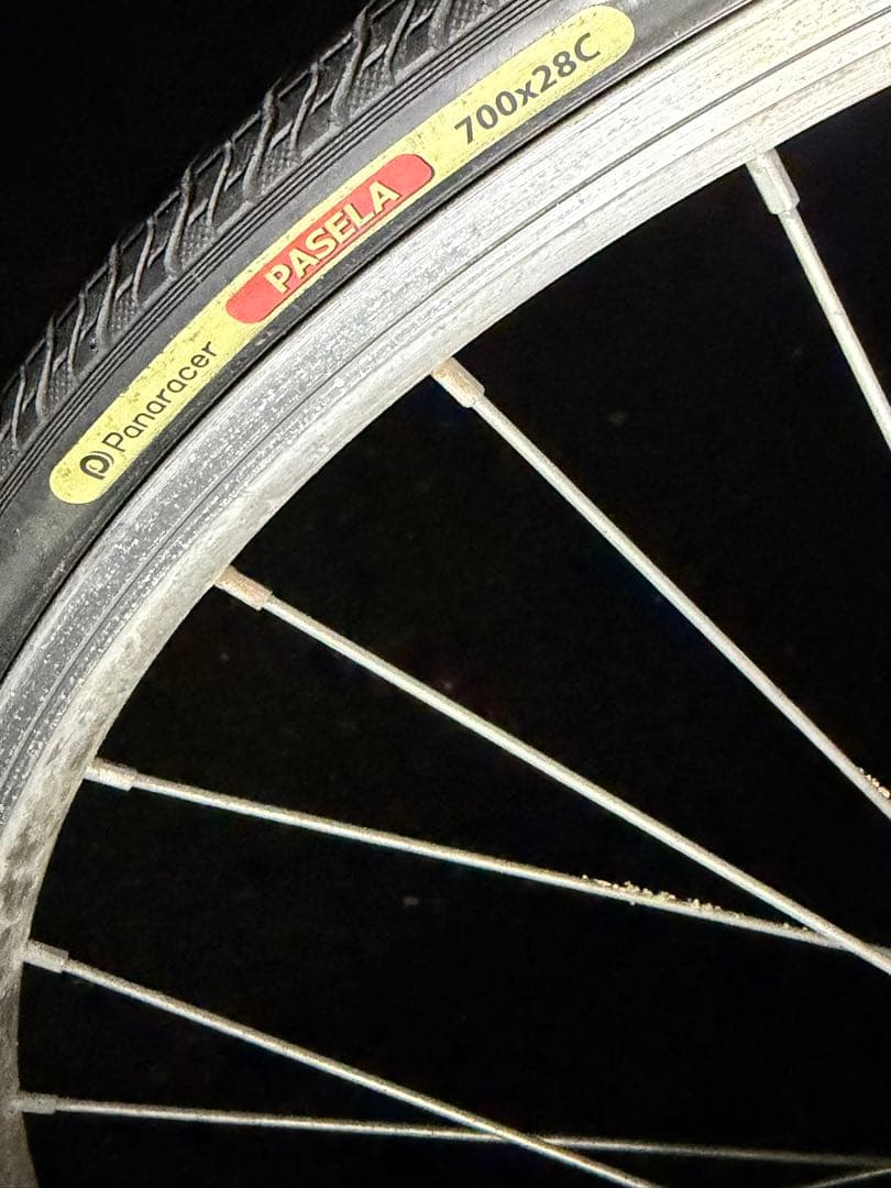 VIM BIKE 緑色 自転車クロスバイク ベージュグリップ