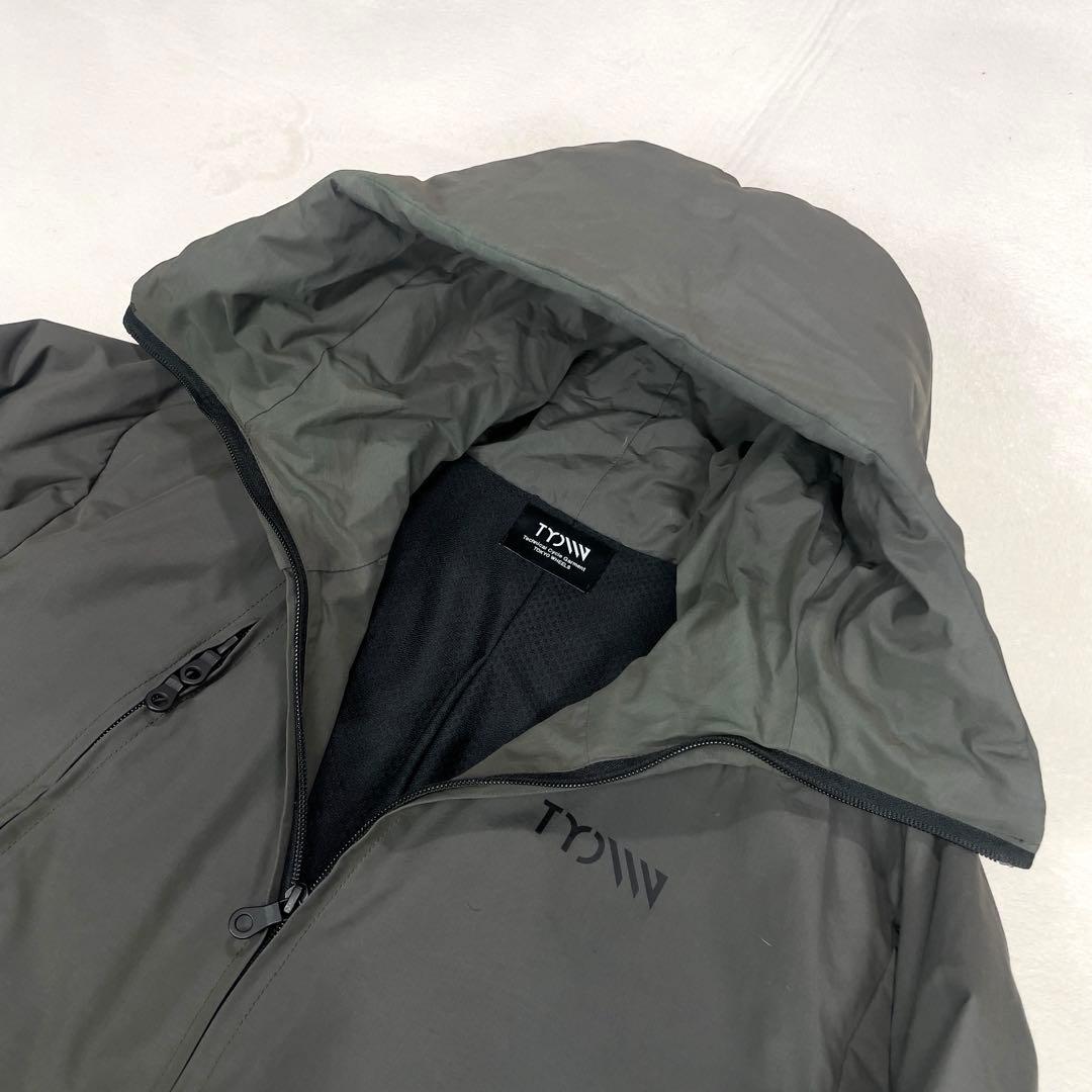 東京ライフ ネックウォーム 中綿ジャケット Winslow S チャコール