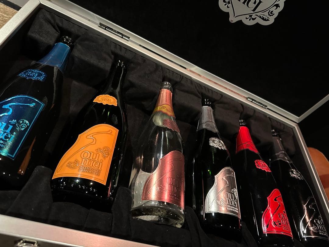 シャンパン空き箱