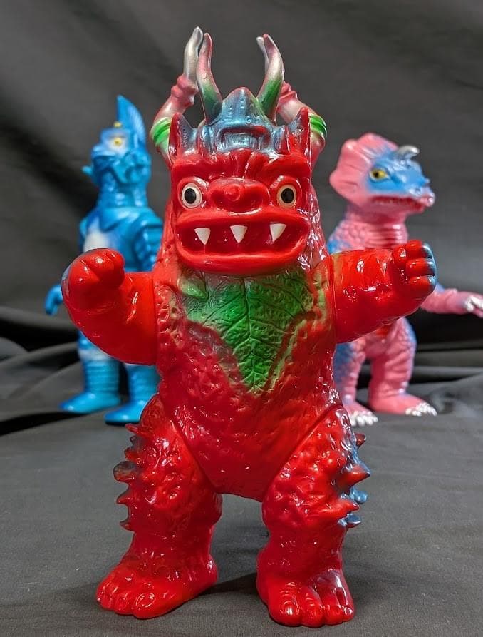 ウインダム＆ミクラス＆アギラ（ブルマァク復刻）ソフビフィギュア３体セット