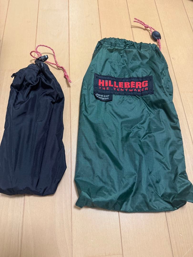 HILLEBERG ケロン3GT テント フットプリントセット