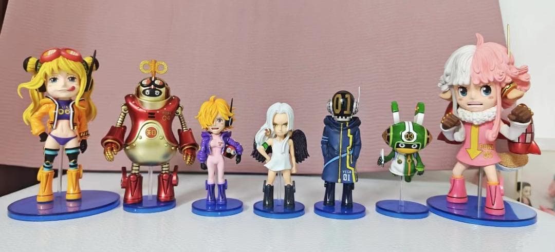 ワンピース A+ Dr.ベガパンク 8点 ガレージキット ガレキ スタチュー