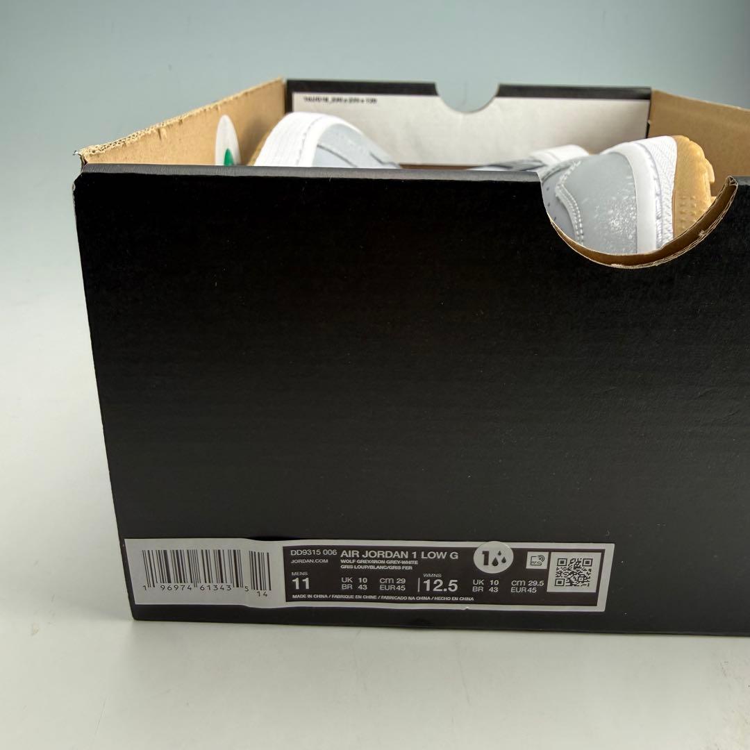 29cm ナイキ エアジョーダン1 ロー ゴルフ \"ウルフグレーガム\"