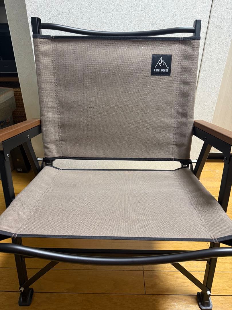 ラーテルワークス　STORAGE COMPACT CHAIR 2脚セット