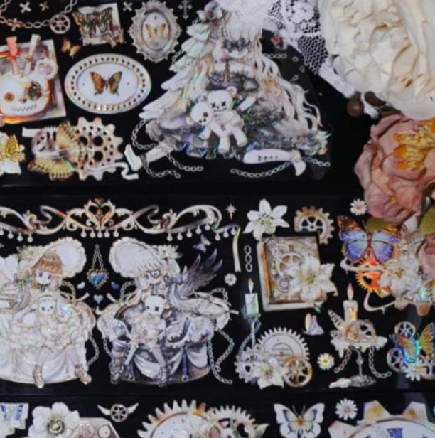 【2巻セット】クマ&ビンテージレトロガール STUDIO Ⅵ 黒百合 白百合