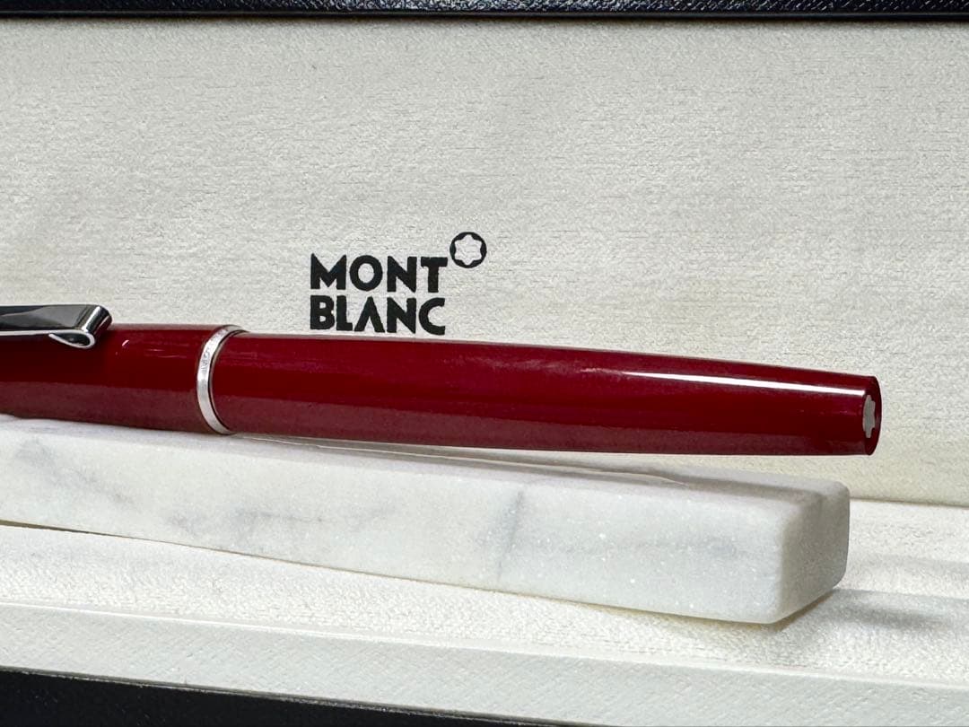 【極美品】モンブラン No300 万年筆ボルドー軸　コンバーター付