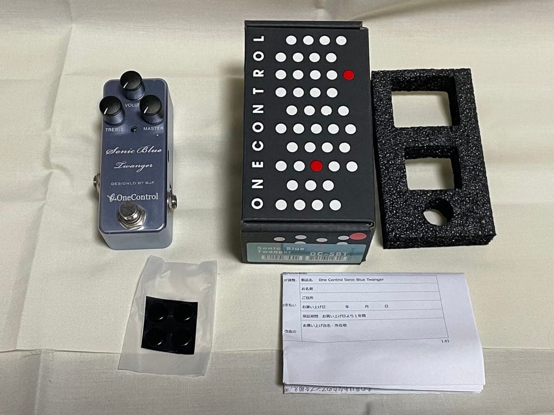 OneControl Sonic Blue Twanger ギターエフェクター