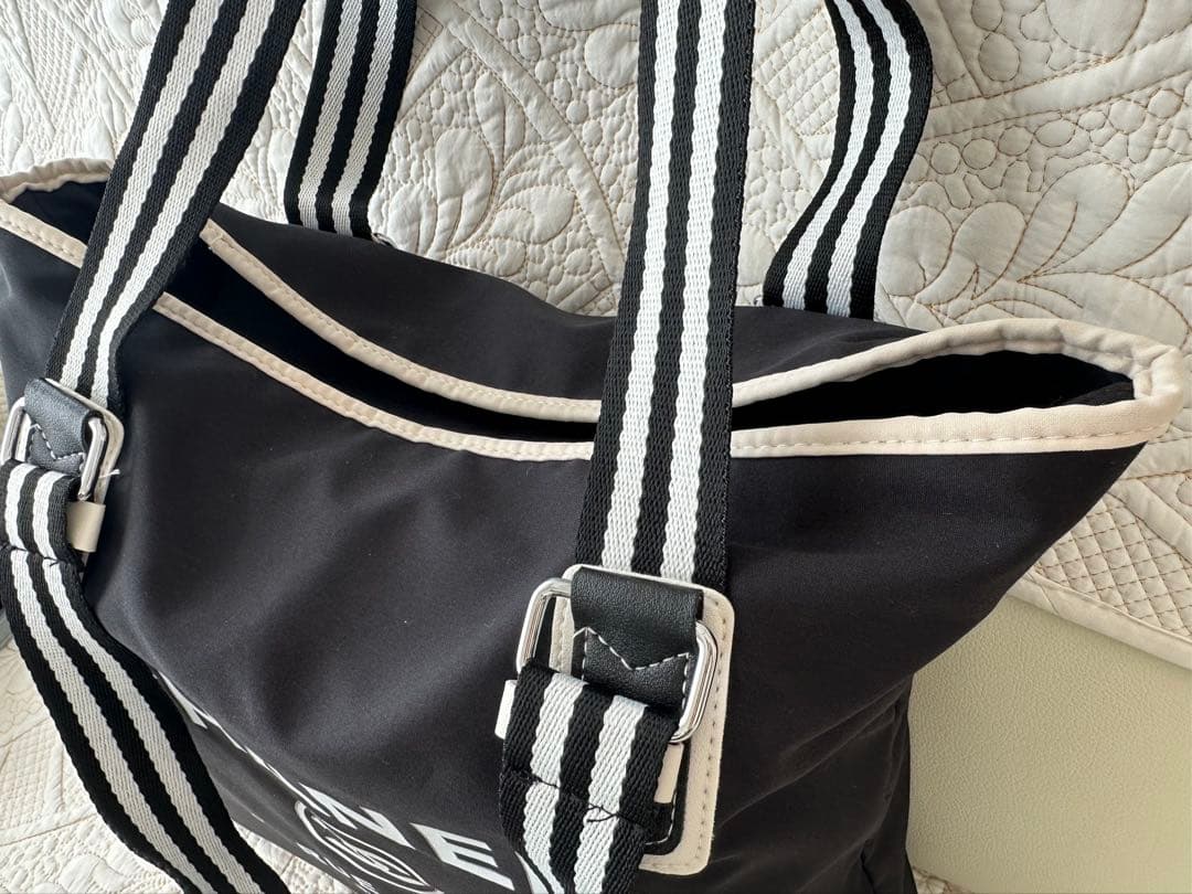 CHANEL☆ノベルティトートバッグ未使用品黒ショルダーバッグ2way