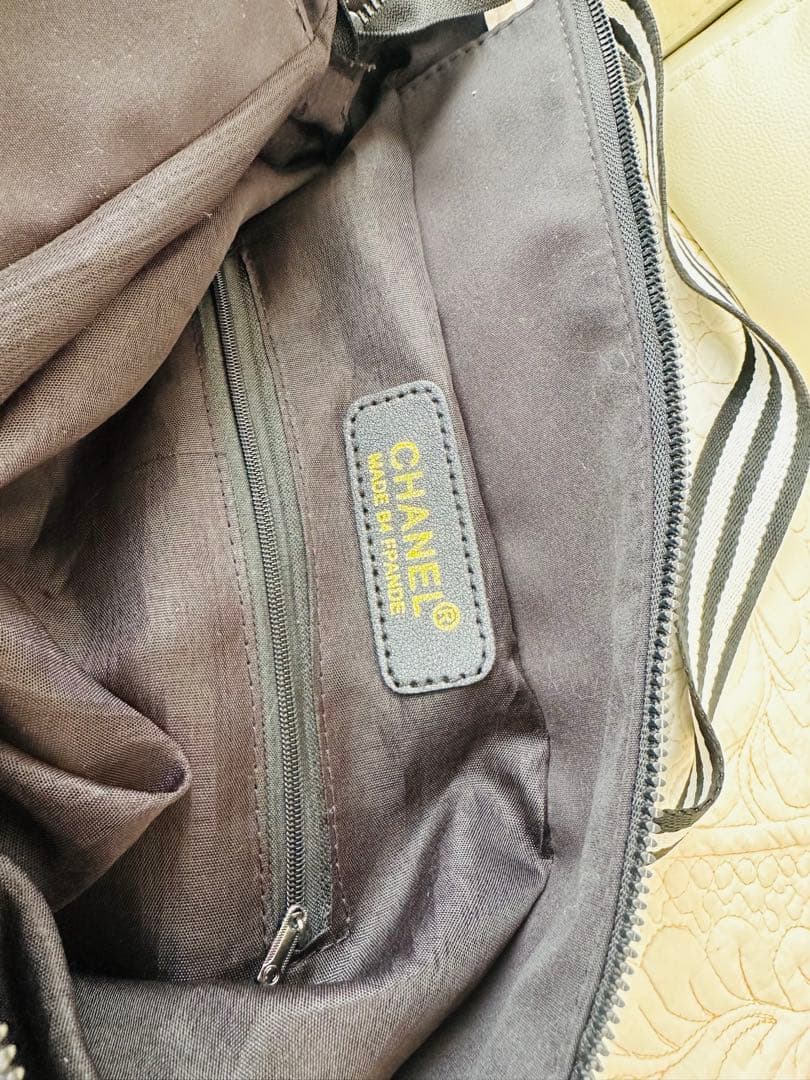 CHANEL☆ノベルティトートバッグ未使用品黒ショルダーバッグ2way