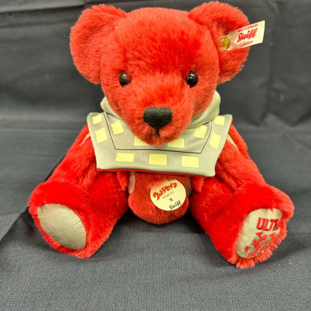 138-26限定品 シュタイフ ウルトラセブンコラボ 2017年 テディベア