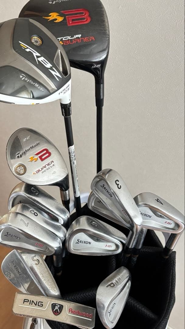 SRIXON ホワイト キャディバッグ　おまけ付き