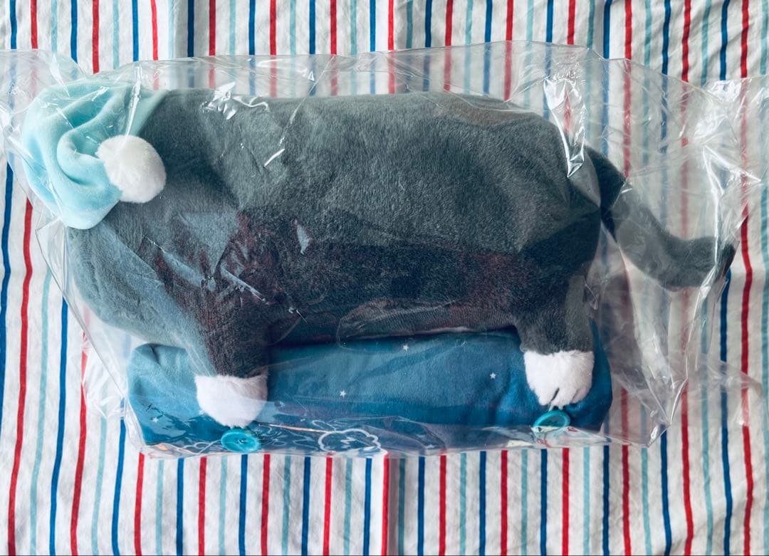 【値下げ可能】ChroNoiR 7周年 ぬいぐるみ付きブランケット