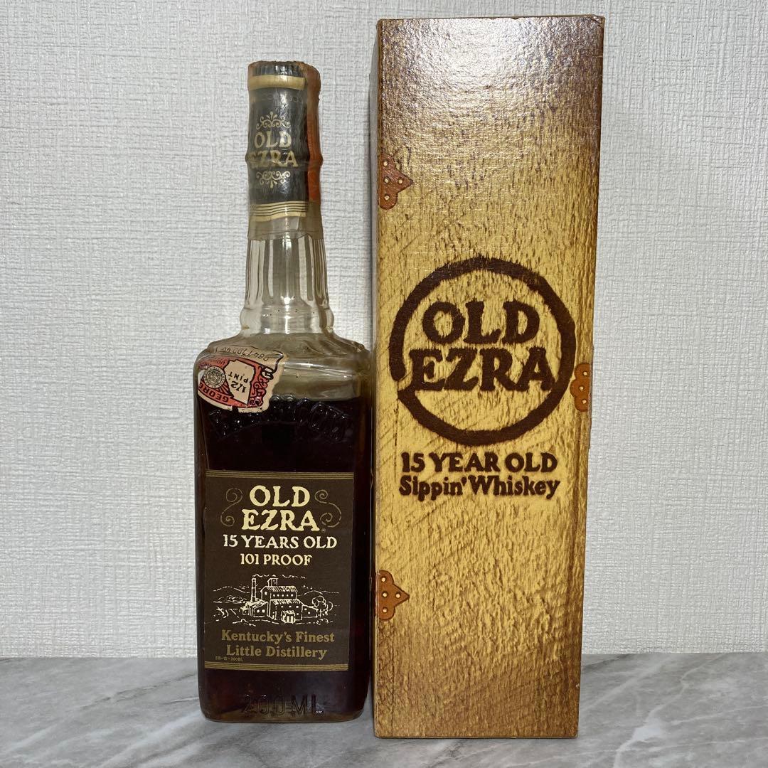 オールドエズラ　エズラブルックス　15年　200ml　箱有り