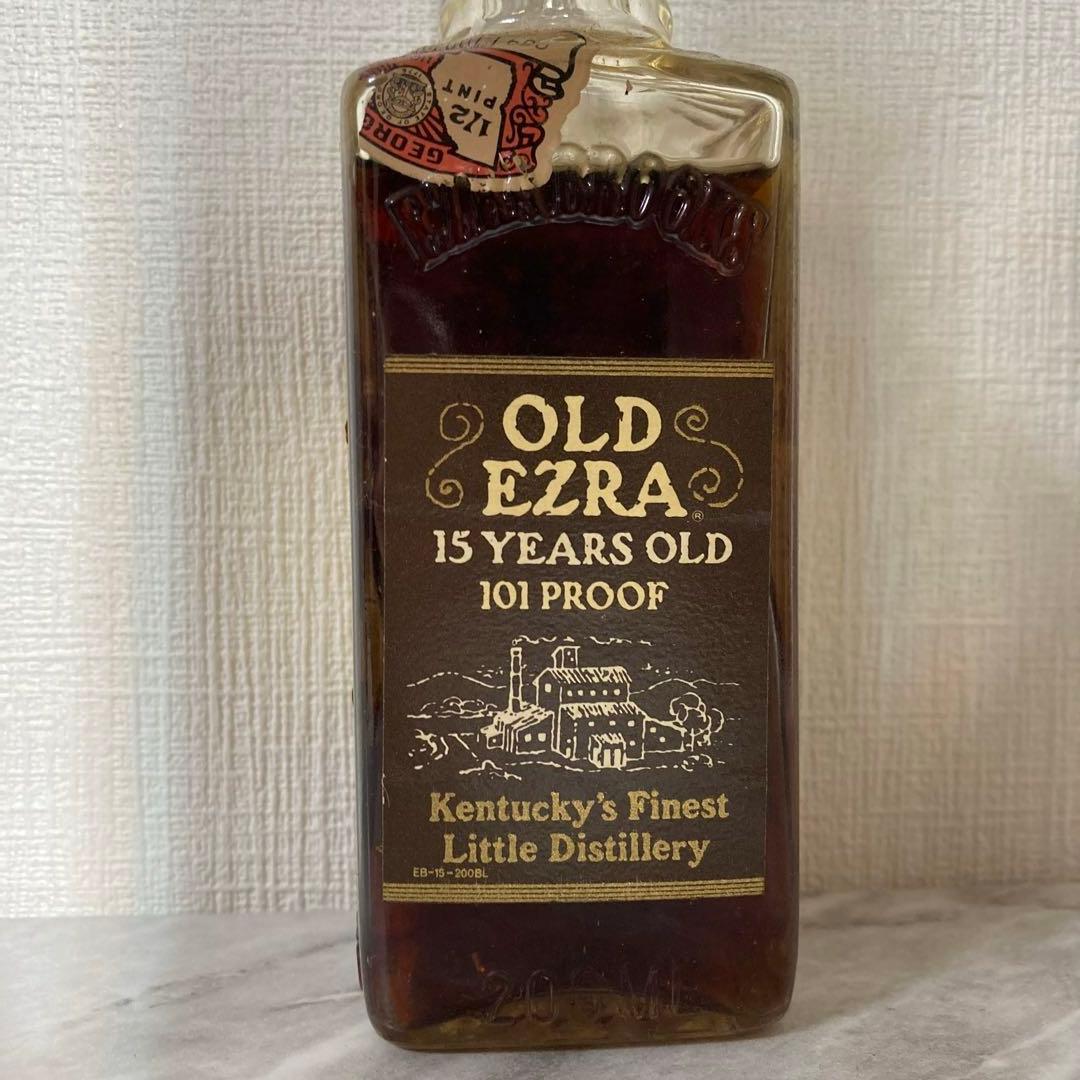 オールドエズラ　エズラブルックス　15年　200ml　箱有り