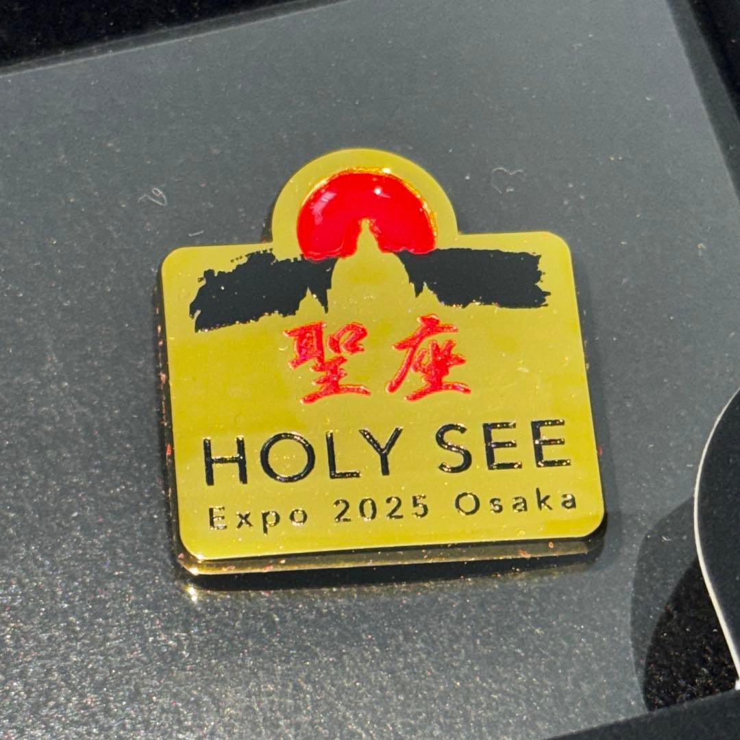 【激レア】バチカン館限定ピンバッジ 2種セット EXPO2025 大阪関西万博